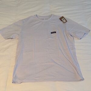 NWT Patagonia Light Blue Short Sleeve Tee